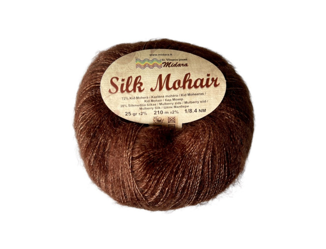 Silk mohair 890 Ruda