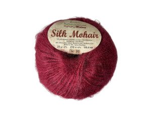 Silk mohair 110 Bordo