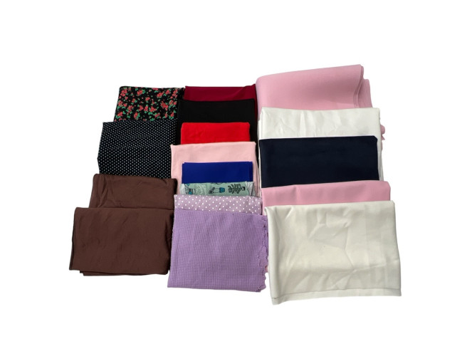 Other woven fabrics, knitted or crocheted