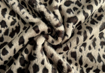 Artificial fur Leopard