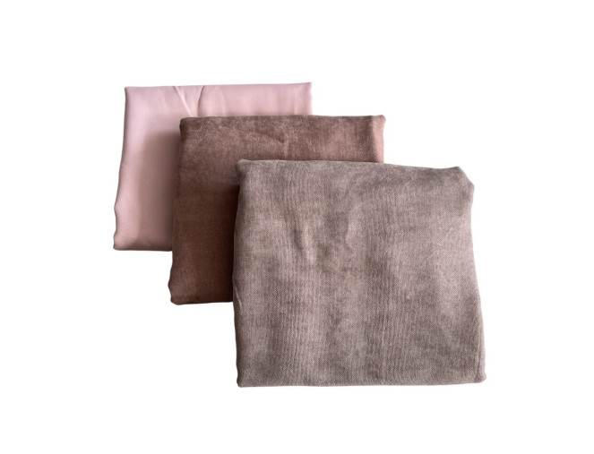 Veliūrinių užuolaidų ir blackout audinių likučių rinkinys Nr. 26