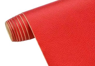 Klijuojama oda 30x25cm Raudona