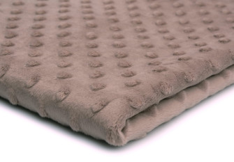 Minky fabric Cocoa