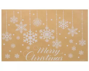 Kalėdiniai langų lipdukai Merry Christmas
