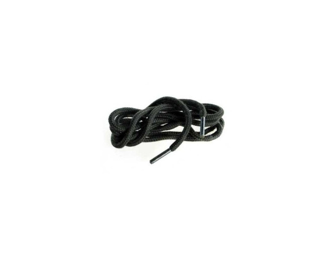 Cotton round shoelaces 90cm Black