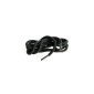 Cotton round shoelaces 90cm Black