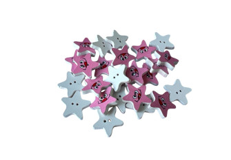 Wooden button 15mm 916