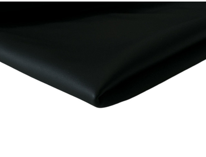 Eco leather with down Black matt