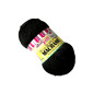 Makrame siūlai 100g - 300m Juoda