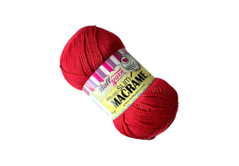 Makrame yarn 100g - 300m Red