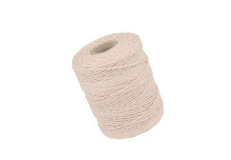 Makrame yarn 2mm 140m Light beige