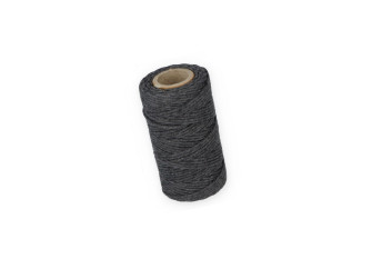 Makrame yarn 2mm 45m Dark grey