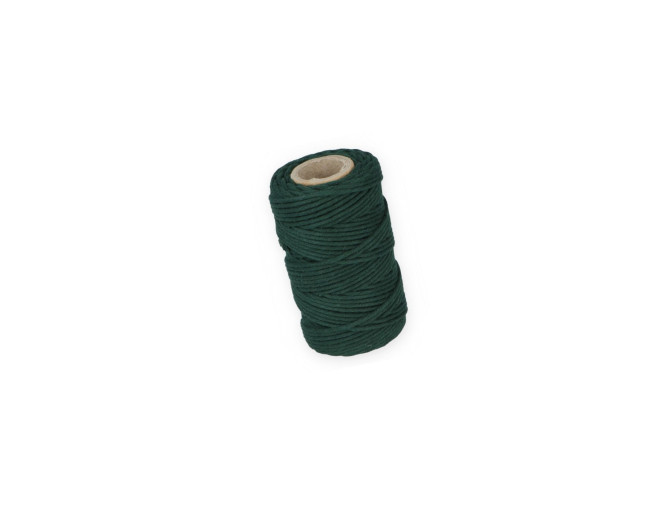 Makrame siūlai 2mm 45m Žalia