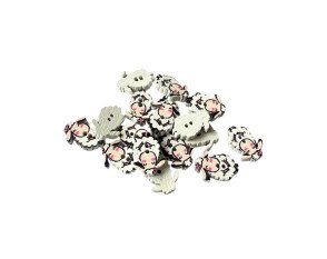 Wooden button 15mm 1046 Wooden button 15mm 1046