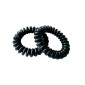 Silicone hair elastic Black