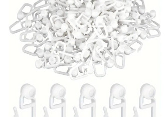 Kabliukai užuolaidoms 120vnt