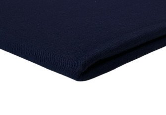 Merino vilnos trikotažas Tamsi rašalo mėlyna