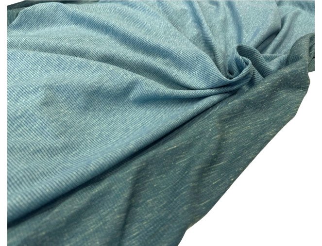 Merino vilnos trikotažas Rib turkio melanžas pigiau