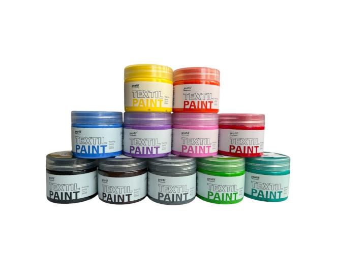 Textile paint | 50ml | 10 colours