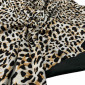 Punto trikotažas Leopardo raštai pilkame pigiau