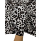 Punto knitted fabric Brown leopard print in grey internetu