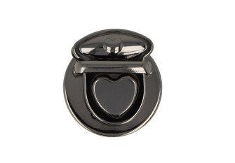 Metal clasp 30mm Tinted nickel