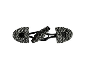 Užsegimas 150mm Margas pilkas