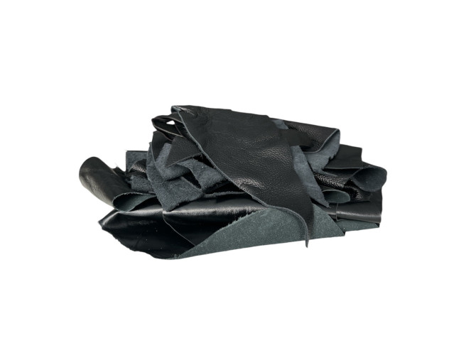Natūralios odos atraižų rinkinys Nr.27 | 0,598kg.