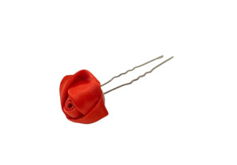 Hair Clip Red Rose