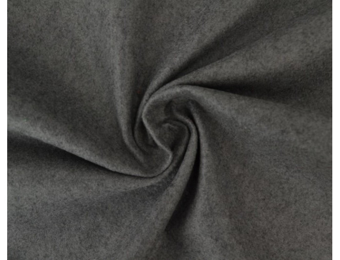 Measurable felt (felt) 3mm Dark grey melange