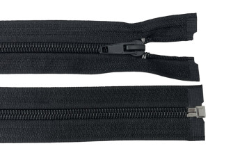 Spiral zip 125cm Black