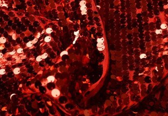 Fabric with scales Red