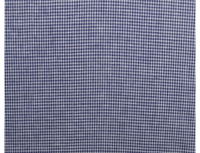 Languotas medvilninis audinys Mėlyna balta pigiau