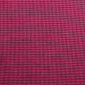 Checked cotton fabric Pink black pigiau