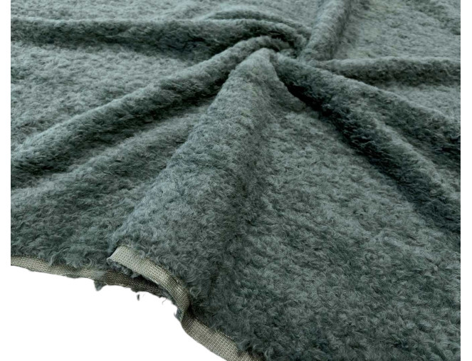 Curly Teddy coat Bluish green pigiau