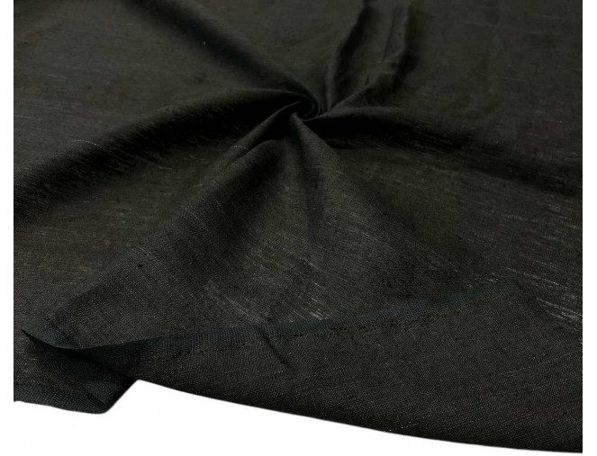 Lininis audinys Juodas pigiau