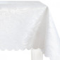 Tablecloth White 140x180cm stain resistant internetu