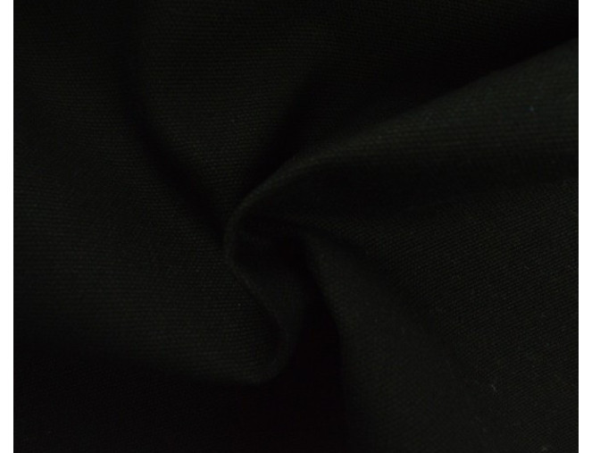 Stora medvilnė Canvas Juoda | 350gr/kv.m