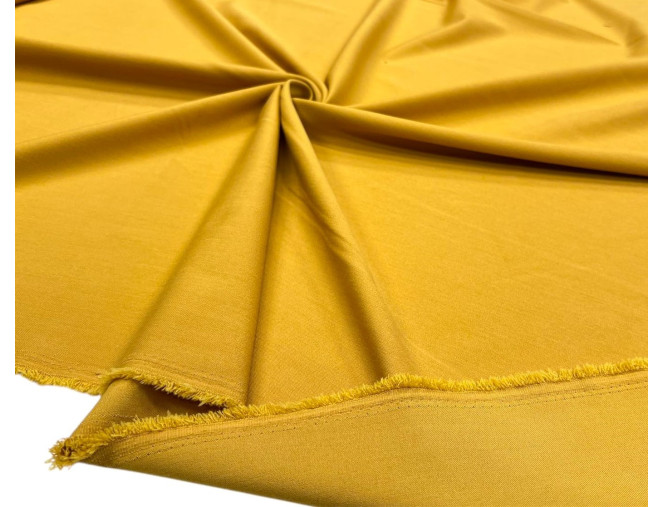 Gabardinas su elastanu Garstyčių geltona pigiau