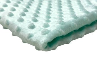 Minky fabric Light mint