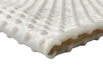 Minky fabric Ekru