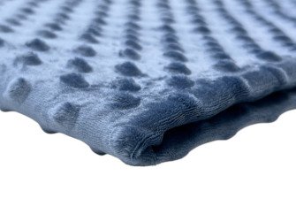 Minky fabric Dark blue