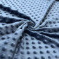 Minky fabric Dark blue pigiau