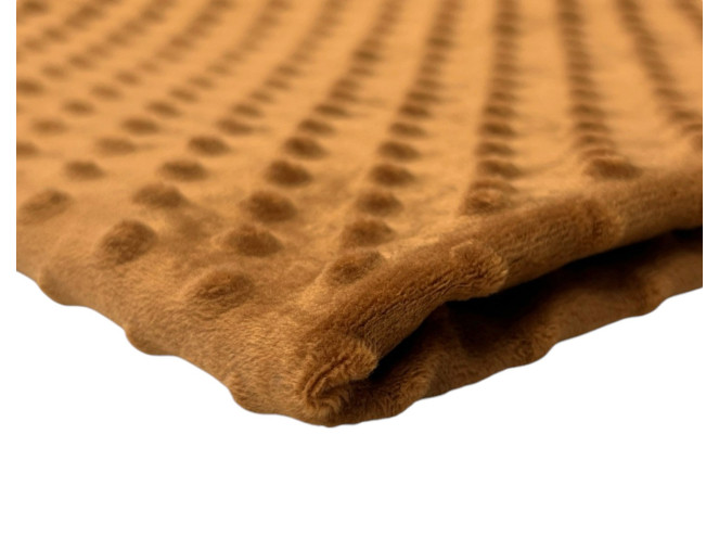 Minky fabric Light brown