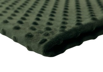 Minky fabric Dark green