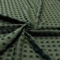 Minky fabric Dark green pigiau
