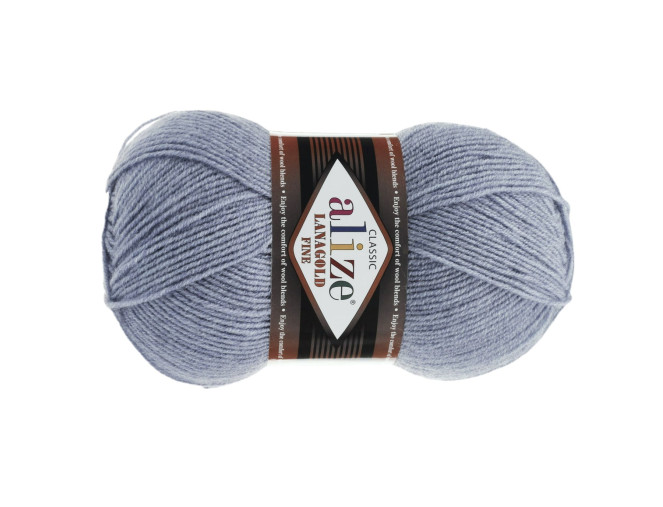 Alize lanagold fine 221 Džinso mėlyna