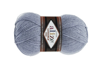 Alize lanagold fine 221 Džinso mėlyna