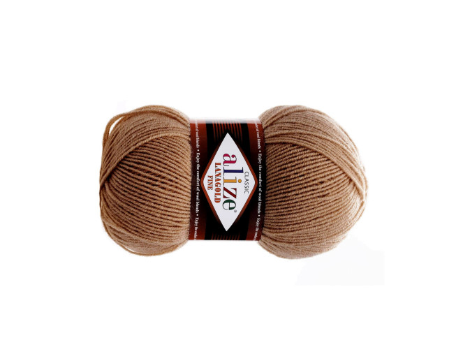 Alize lanagold fine 466 Light brown