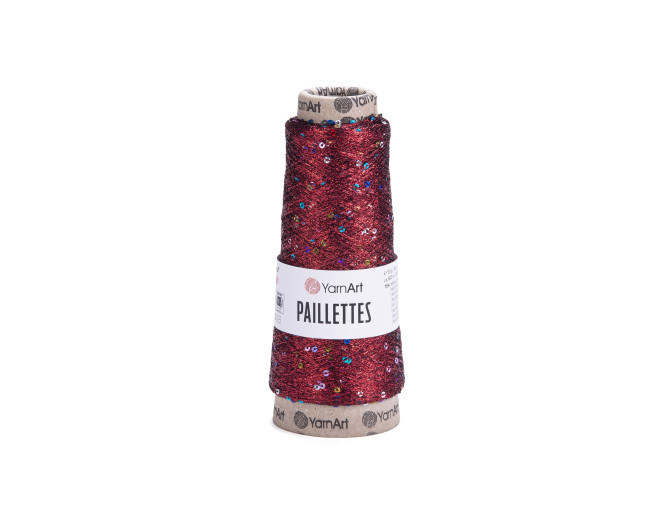 Paillettes 8006 Raudona